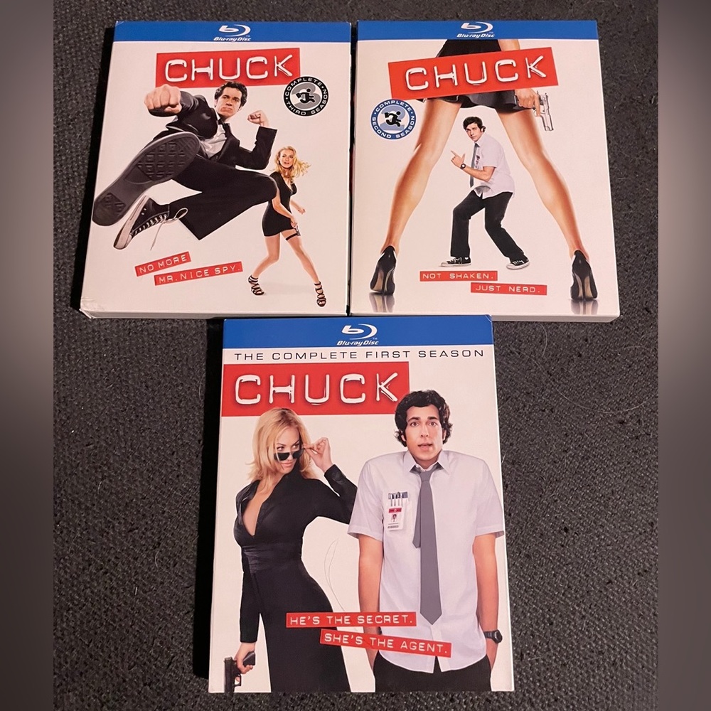 Chuck BluRays (Season 1-3)